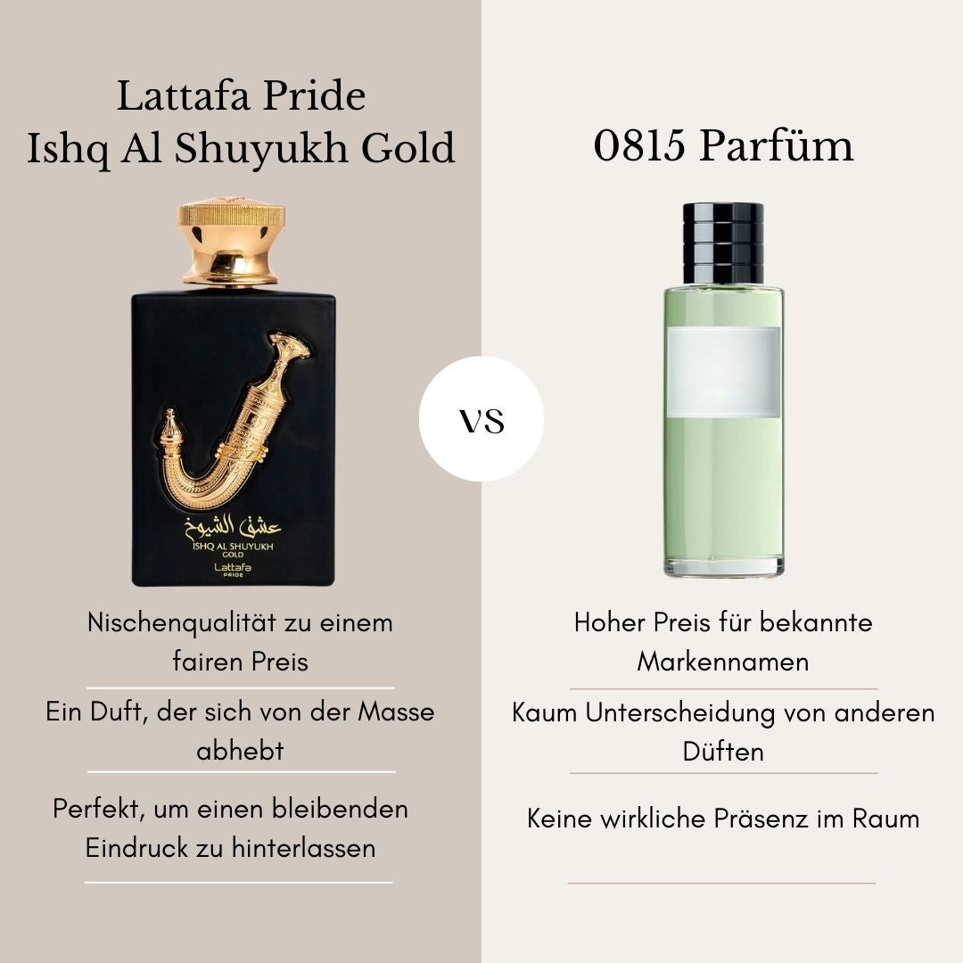 Lattafa Pride Ishq Al Shuyukh Gold